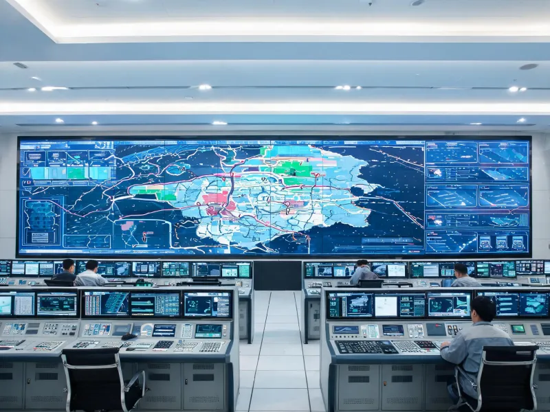 Control-room LED wall reference brief